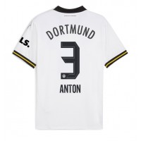 Borussia Dortmund Waldemar Anton #3 Tredjetrøje 2024-25 Kortærmet